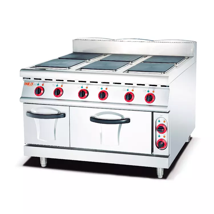 Burner Top Stove Electric Commercial 6 Burners Stove Hotel Barbecue Grill Range Cook With Oven Induction Cooker Restaurant Home