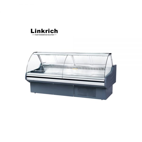 Linkrich Commercial Supermarket Fresh Meat Showcase Chiller /Industrial Chiller Freezer