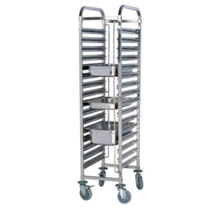 Stainless Steel Bakery Tray Rack Trolley