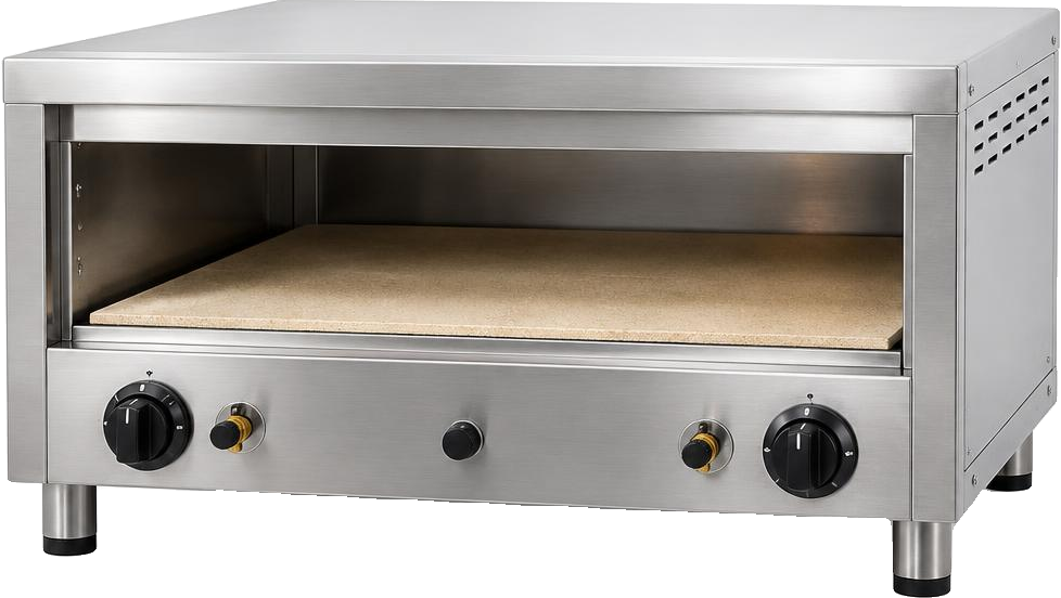Freestanding Bakery Equipment Bread Making Machine Gas Commercial Pizza Oven