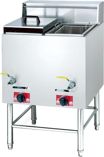 Electric Fryer 2-Tank 2-Basket Standing