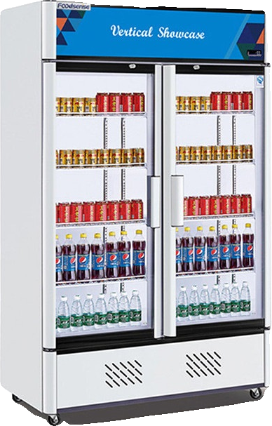 Double Door Upright Beverage