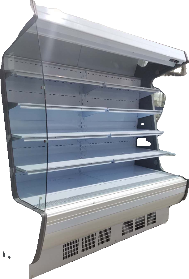 supermarket chiller with refrigerator