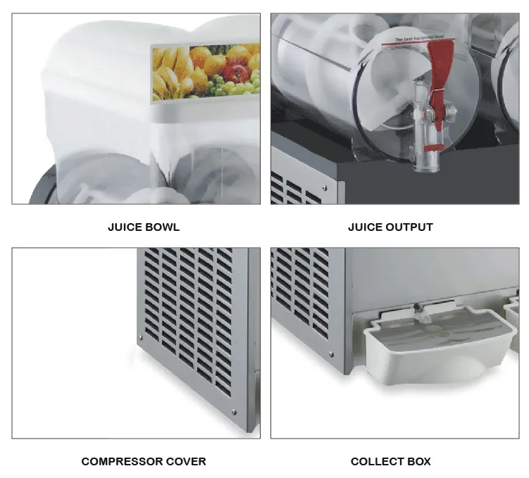 Commercial Single Smoothie Slush Machine
