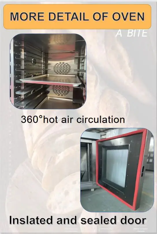Wholesale bakery helper commercial electric hot air convection oven with good heater