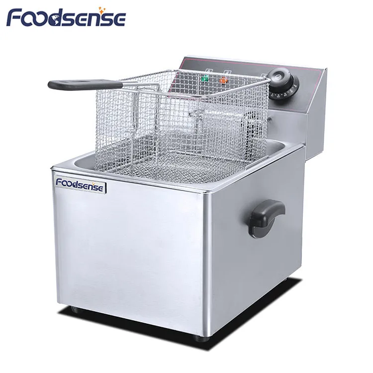 Commercial Restaurant 1-Tank 1-Basket Best Buy Deep Fryer Kitchen Equipment,Individual Deep Fat Fryer