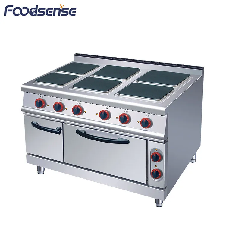 Manufactory Supply 6-Plate Induction Electric Cooker With Oven,110V Dc Electric Stove Oven