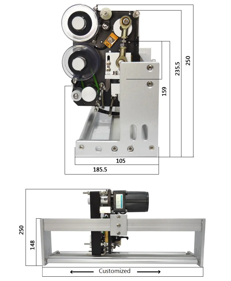 HP-241 Hot Stamp Coder/ Hot Stamping Foil Coder/ Hot Stamp Printer