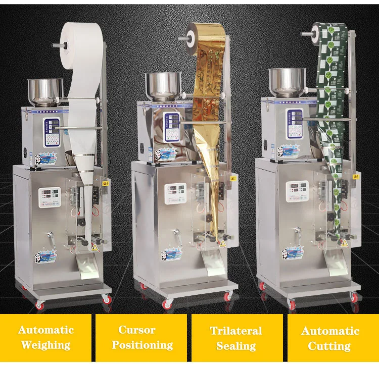 Automatic Weighing Packing Machine Ice Candy Packaging Filling and Sealing Machine