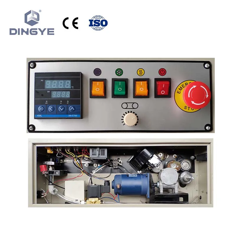 DBF1000AN Automatic gas flushing band sealer Continuous inflating film bag sealing machine with Nitrogen filling