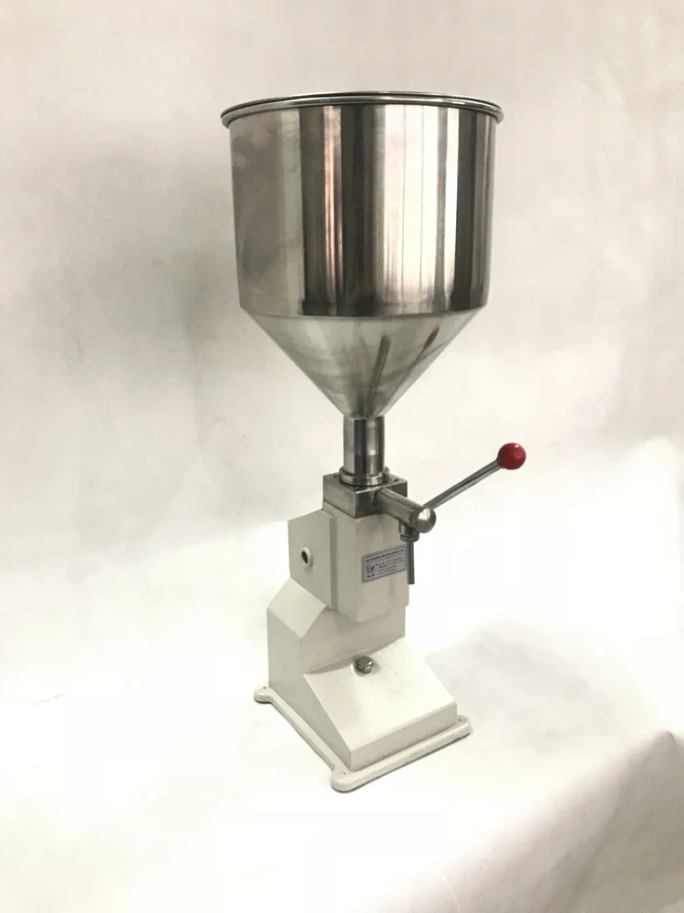 A03 hand pressure filling machine A03 manual filling machine with piston structure the liquid paste and other materials for 5-50