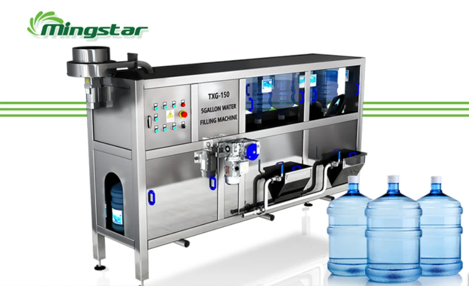 5 gallon water filling machine hot gallon bottle water bottle filling machine