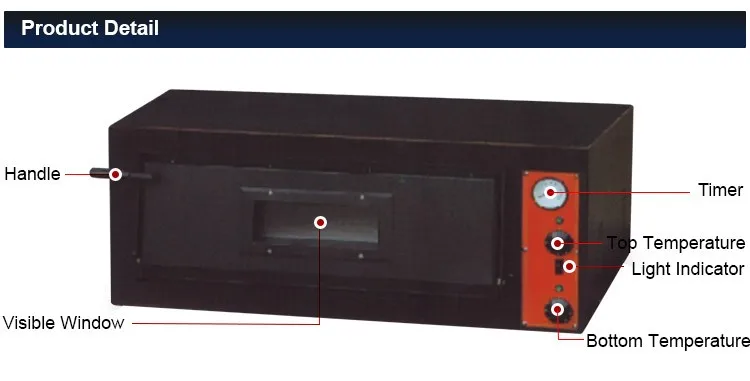Pizza Oven-Bakery Equipment-High Quality Commercial Pizza Oven