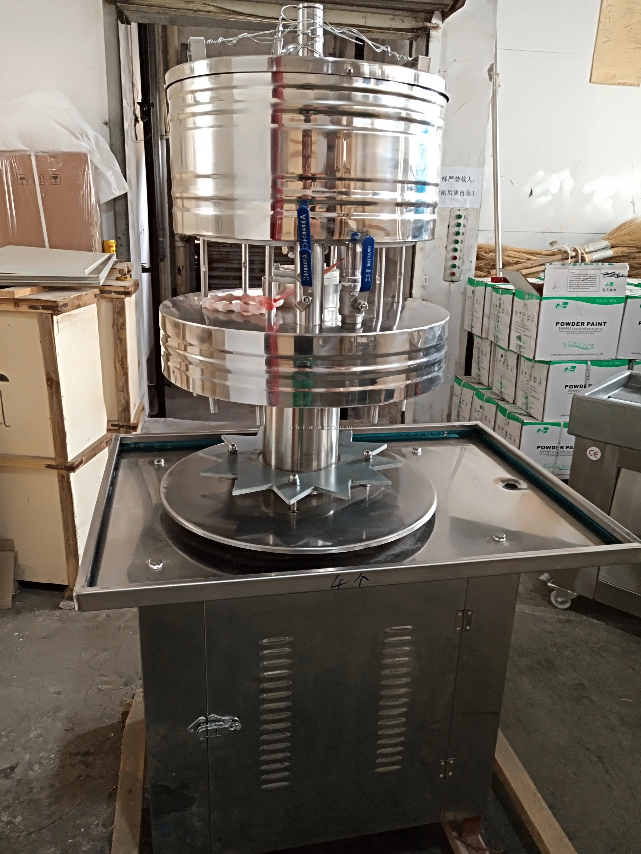 Small scale glass bottle filling machine/Manual washer liquid bottle filler 12 heads 220V low price water bottling machinery