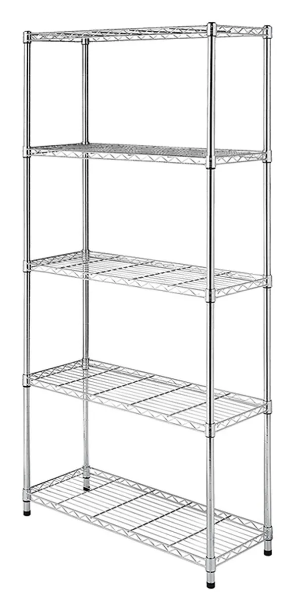 PN Supreme Large 5-Tier Shelving Chrome High Quality hot sale Shelf Microwave kitchen rack