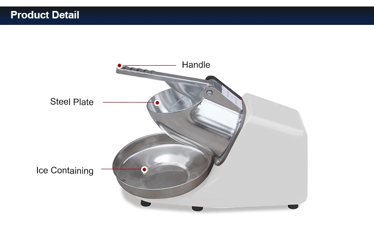commercial ice crusher slush machine used ice shaver blender