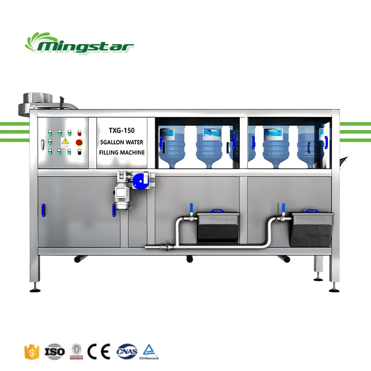 5 gallon water filling machine hot gallon bottle water bottle filling machine