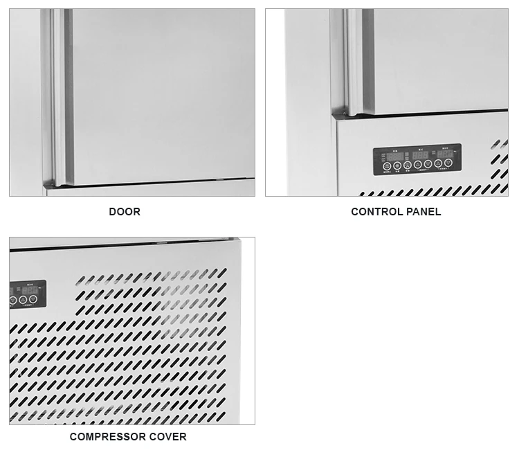 Commercial kitchen equipment 5 pans blast chillers and shock freezers for food