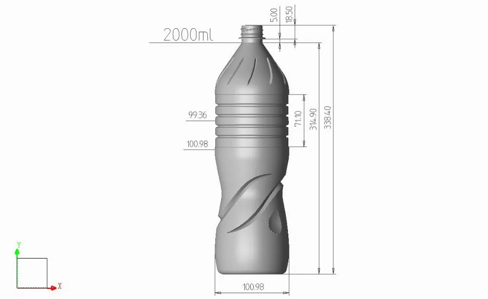 Automatic PET Plastic Bottle Blowing Machine