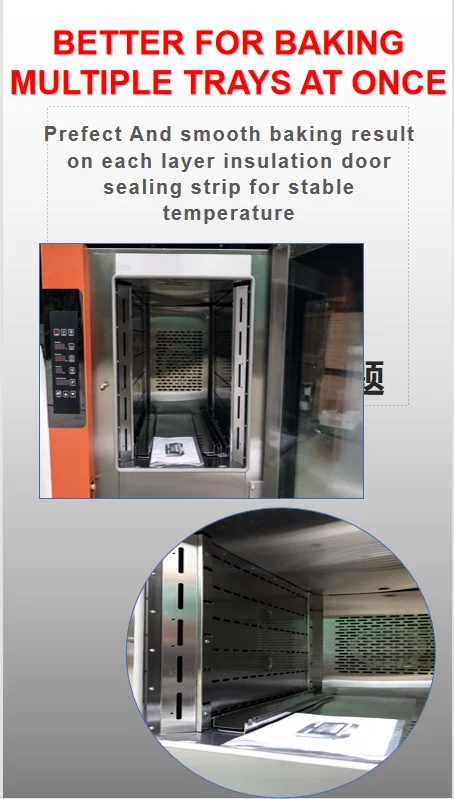 Wholesale bakery helper commercial electric hot air convection oven with good heater