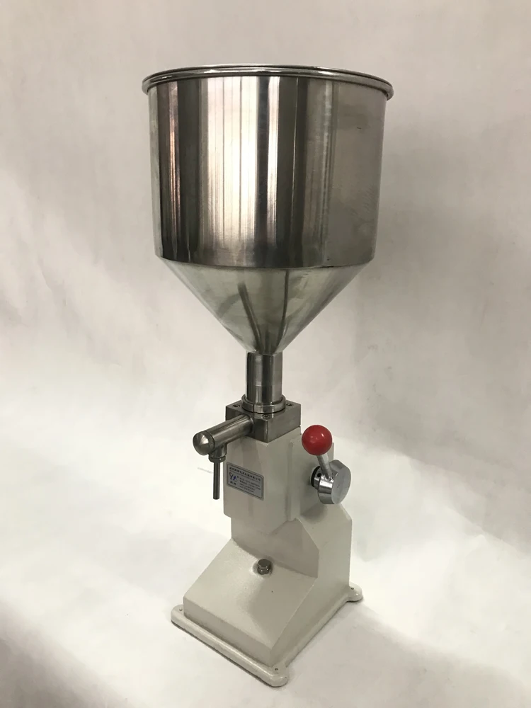 A03 hand pressure filling machine A03 manual filling machine with piston structure the liquid paste and other materials for 5-50