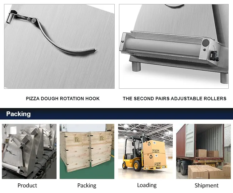 Bakery Equipment-Commercial Pizza Dough Roller-40kg-APD-40