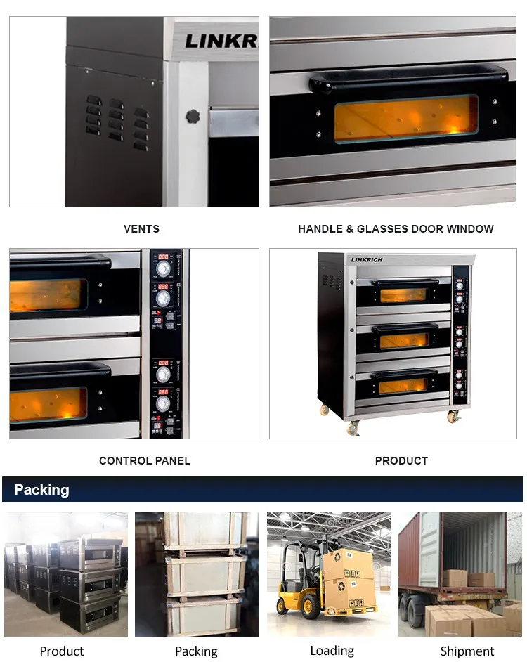 Commercial Heavy-duty Easy Operating Convection Oven-LR-GS-39