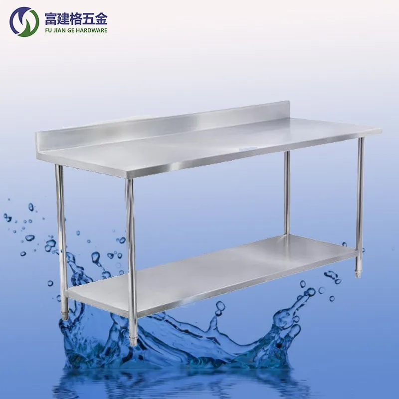 stainless steel work table 2 or 3 Layers