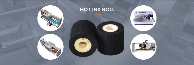 Black Dia 36mm Height 32mm solid ink roller