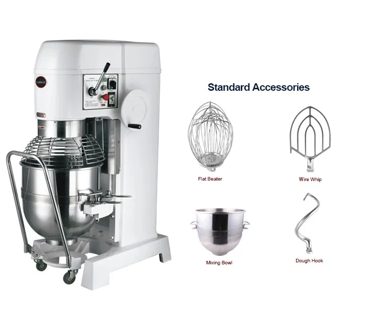 Bakery Equipment-Double Speed Planetary Food Mixer Pastry Mixer Machine -60L-B60