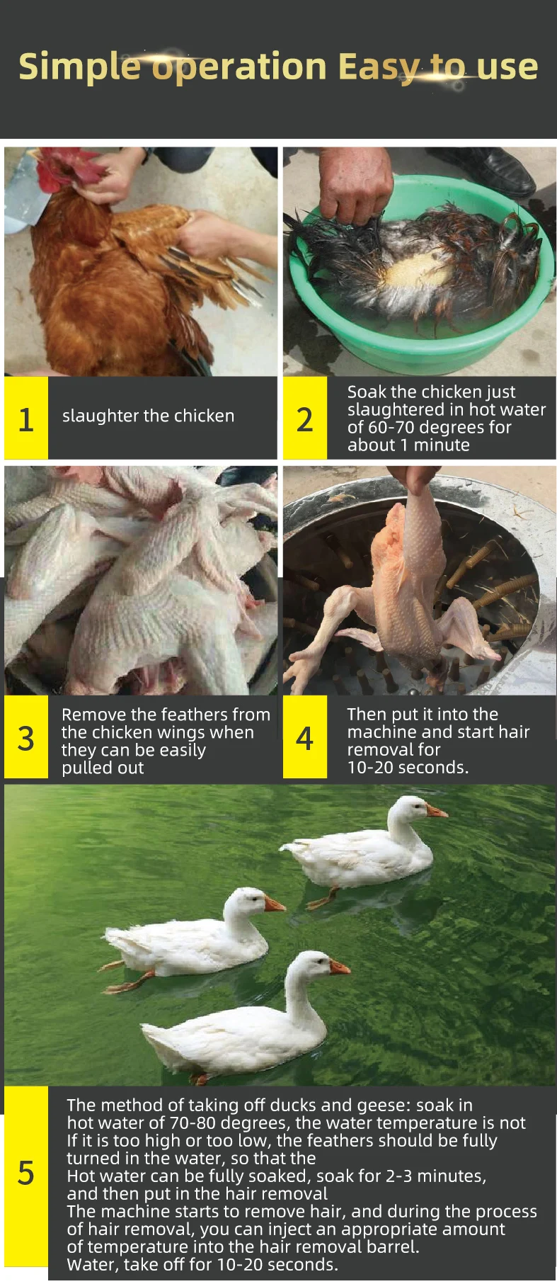 chicken machine