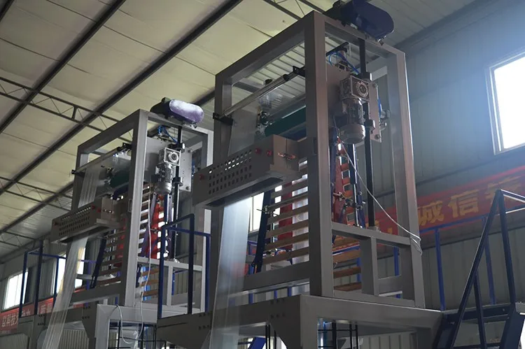 SJ-50 film blowing machine HDPE LDPE Polyethylene Nylon Plastic PE plastic film making machine