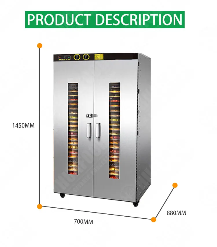 Automatic food dehydrator banana chips mango vegetable dryer fruit drying machine