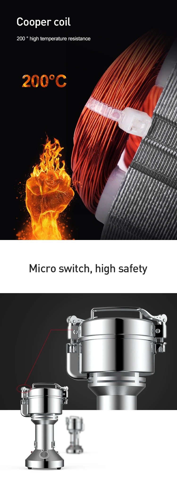 Grain grinder spice machine Horus spice grinding machine Grain mill for home