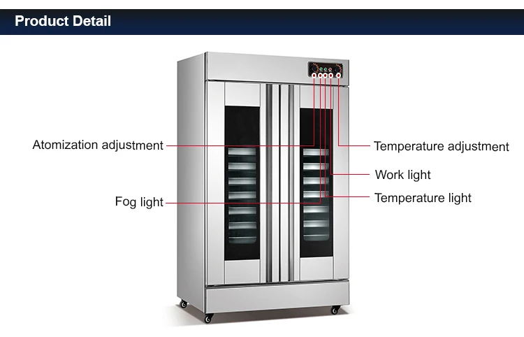 Best Quality Electric Dough Bread Proofer Bakery Pizza Fermenting Room