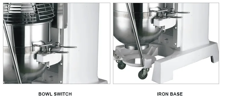 Bakery Equipment-Double Speed Planetary Food Mixer Pastry Mixer Machine -60L-B60